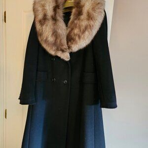 Rosewin 100% wool coat Forstmann fabrics